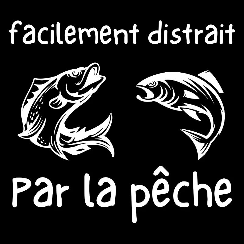 facilement distrait par la pêche