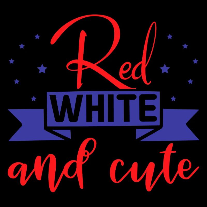 Rouge Blanc et mignon