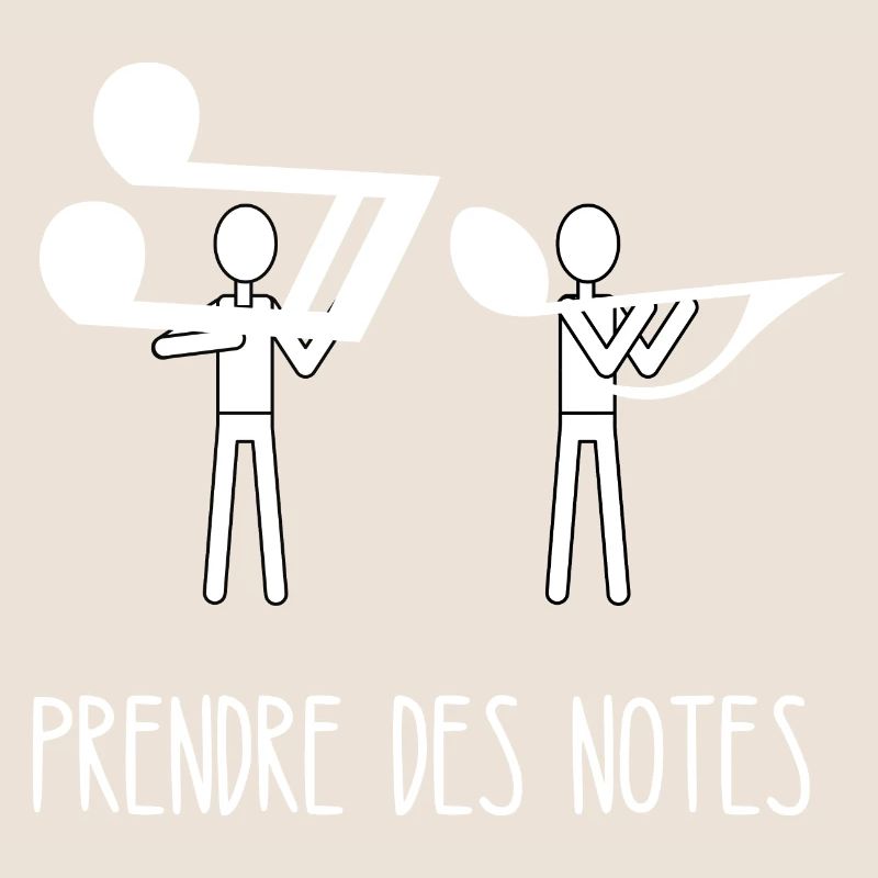 prendre des notes