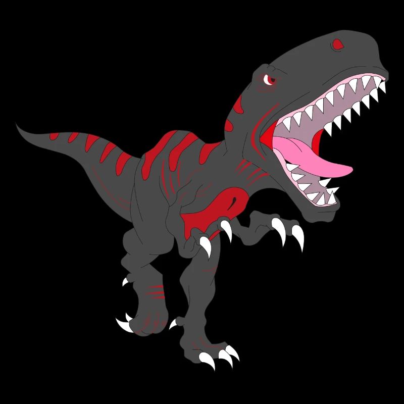 T-rex noir