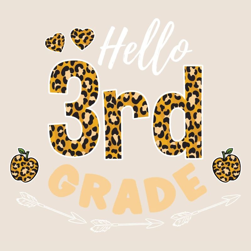 Hello 3rd Grade Leopard-Lehrer