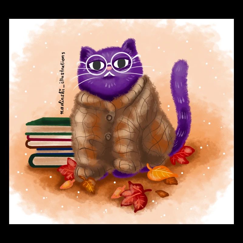 Herbst Katze