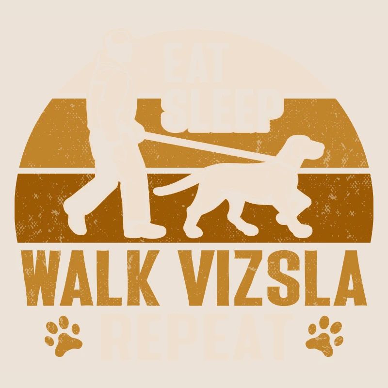 Vizsla manger dormir marcher Vizsla répéter