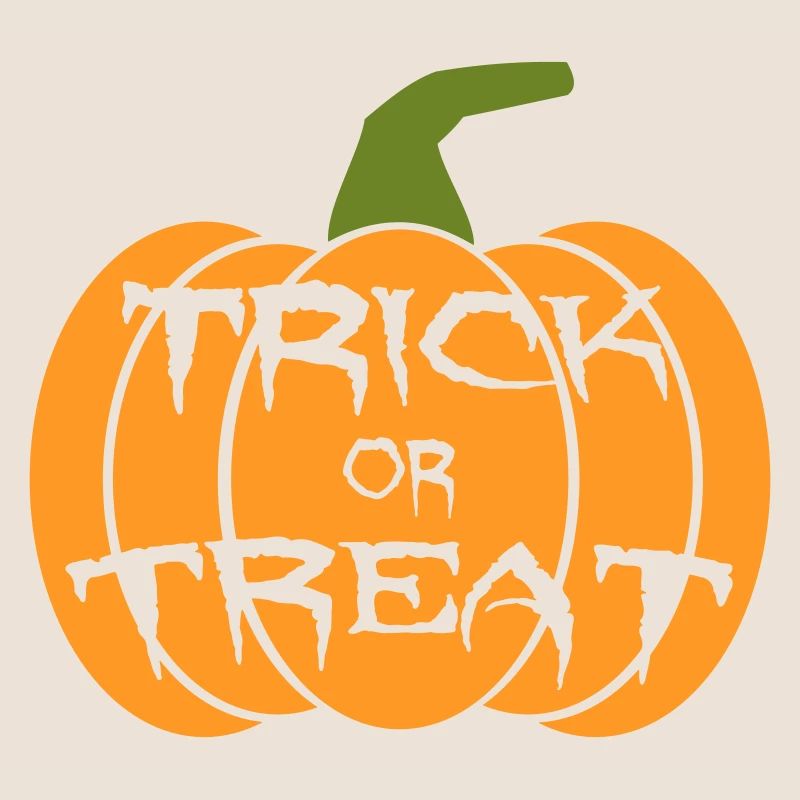 Süßigkeiten oder Streich Kürbis