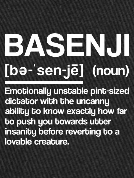 Basenji Dog Gift