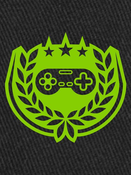 Retro Controller Stars Laurel Wreath