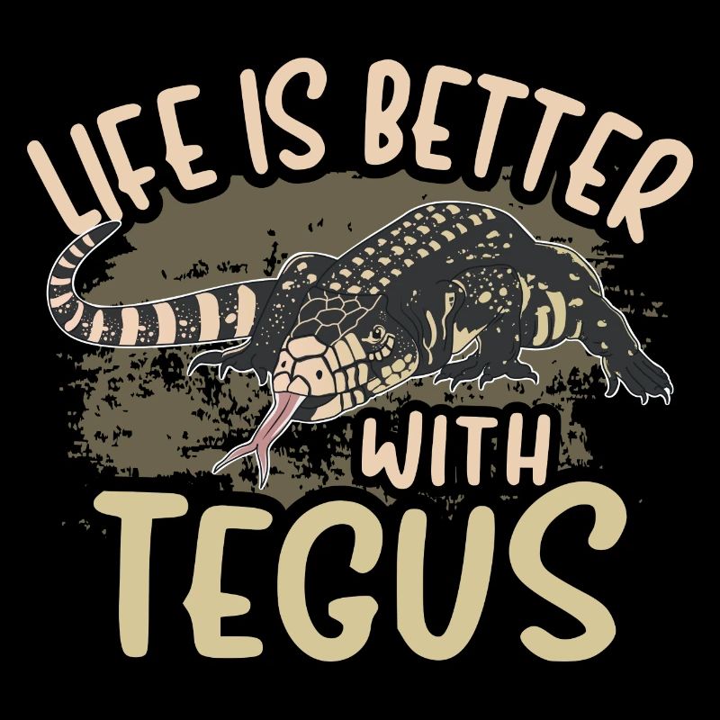 Tegu Eidechse Reptil Herpetologe