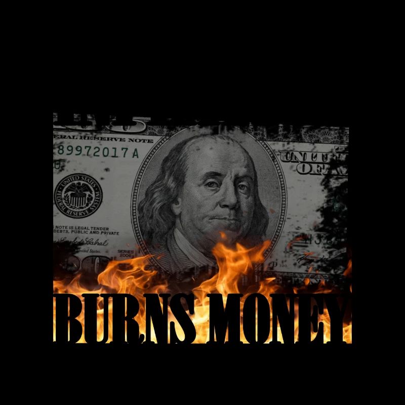 Tshirt design d’argent gonflé