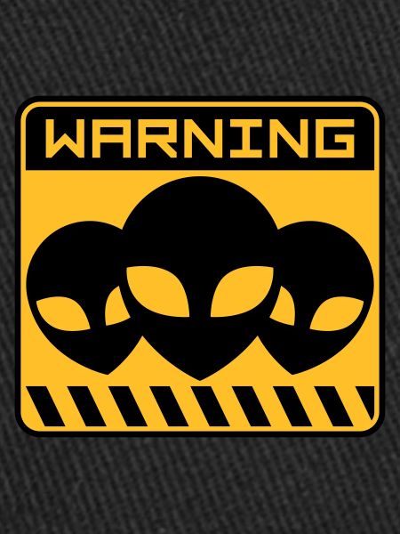 Warning Alien Design Shield