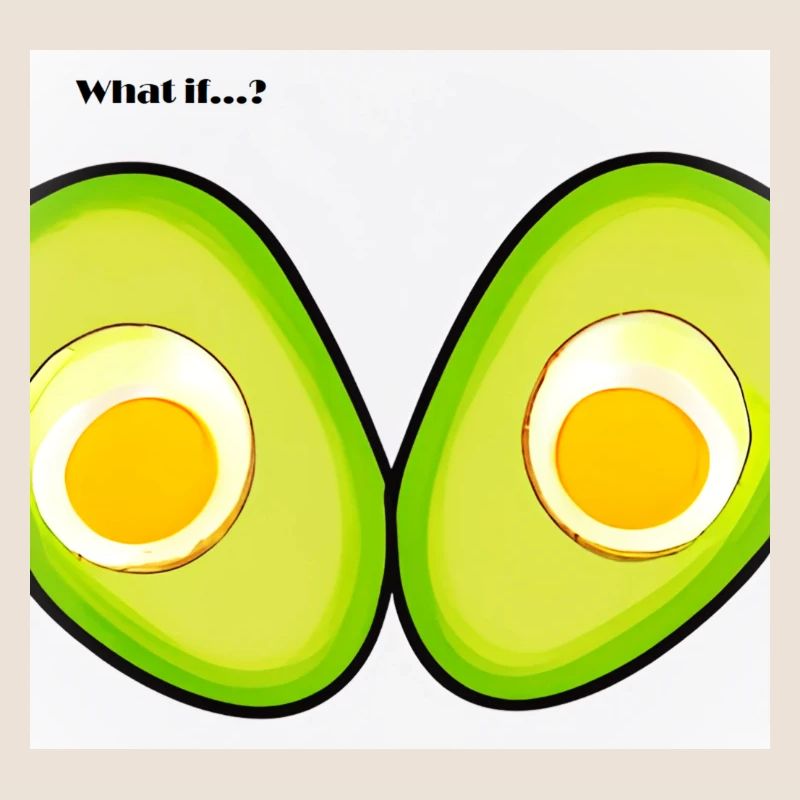 Avocado mit Ei