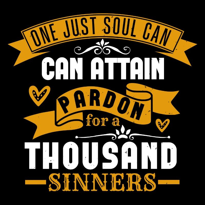 UNE ÂME JUSTE PEUT OBTENIR LE PARDON