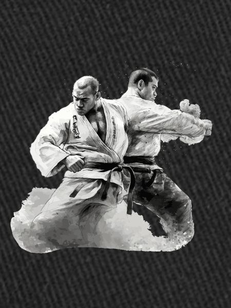 2 Jiu Jitso Fighter Cadeau