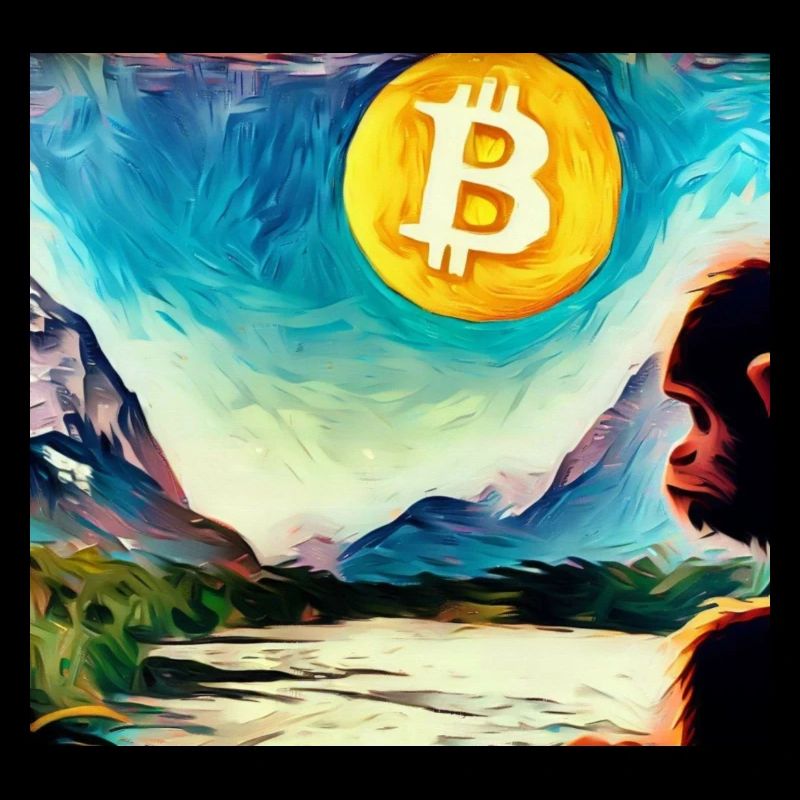 Ape exploring Crypto World