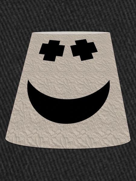seau smile visage émoticône