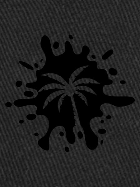 Palm tree symbol blobs