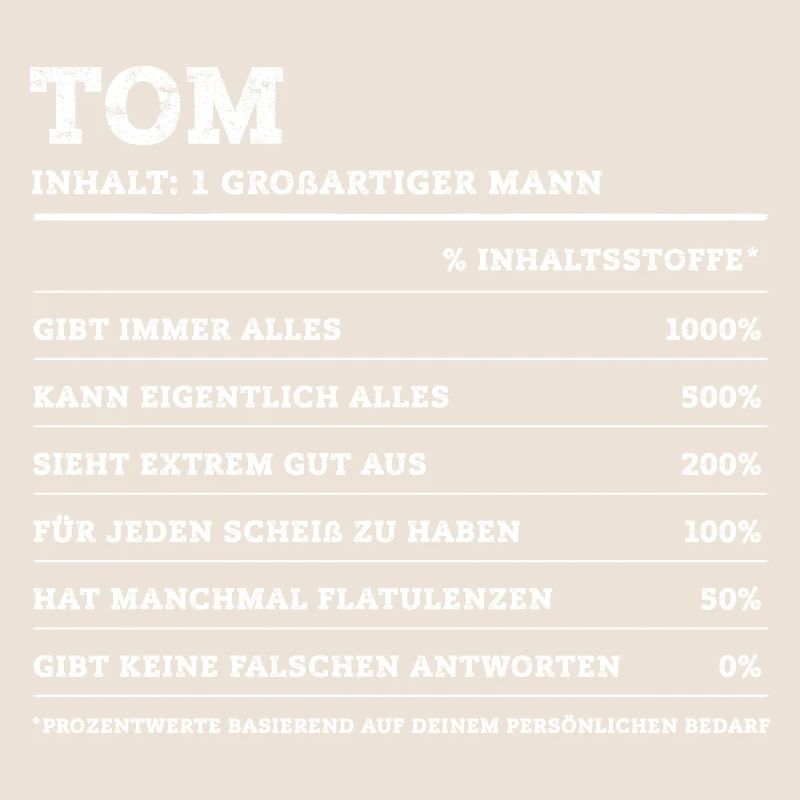 Tom Großer Mann First Name