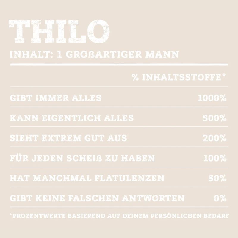 Thilo Großartiger Mann Vorname