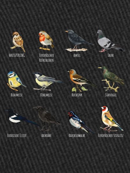 Native bird species Germany