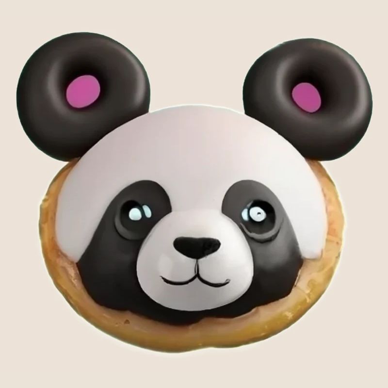 Panda Triple Donuts