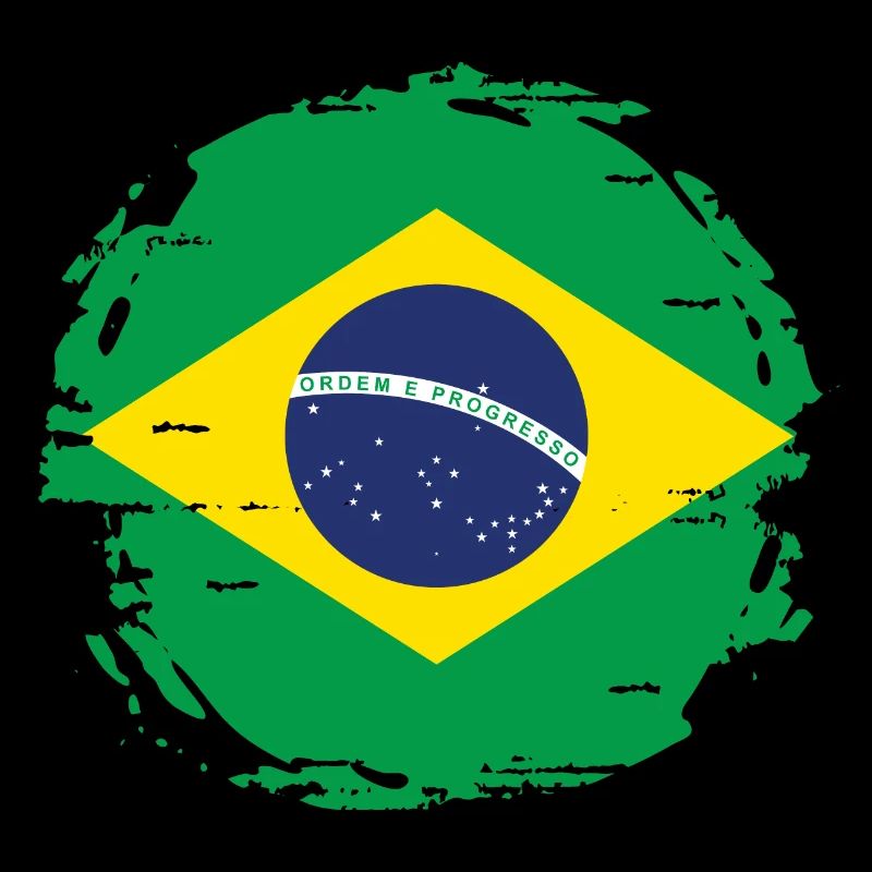 Drapeau du Brésil Drapeau de l’Amérique du Sud