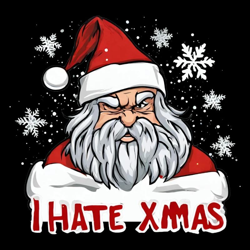 I hate Christmas Funny anti Christmas