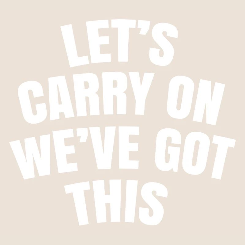Let's carry on we've got this