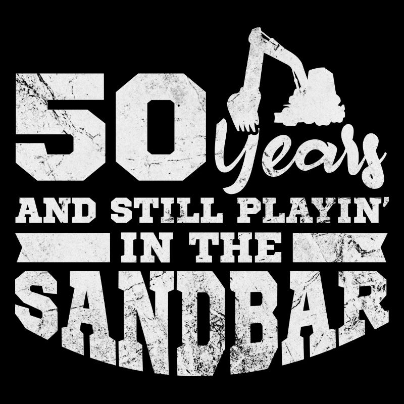 50 ans et toujours en train de jouer dans le banc de sable