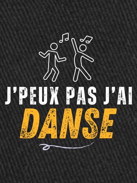 I can't I danced