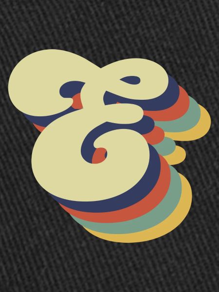Retro Letter E