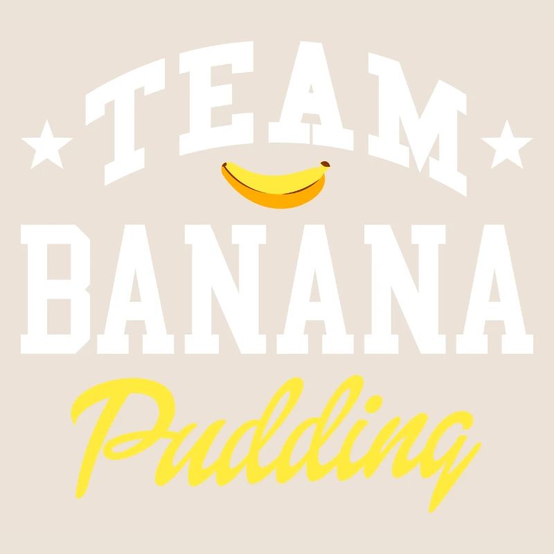 Pudding à la banane de l’équipe
