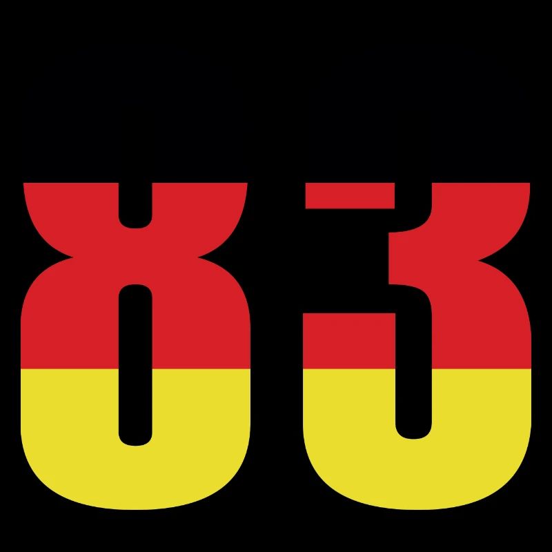 Maillot 83 Numéro Allemagne