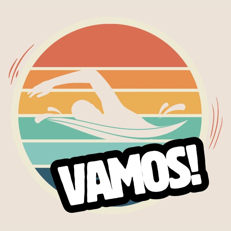 Vamos natation rétro
