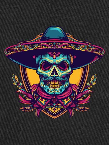 Crâne Mexicain Sombrero