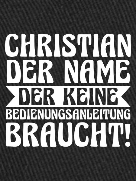First name Chris Christian