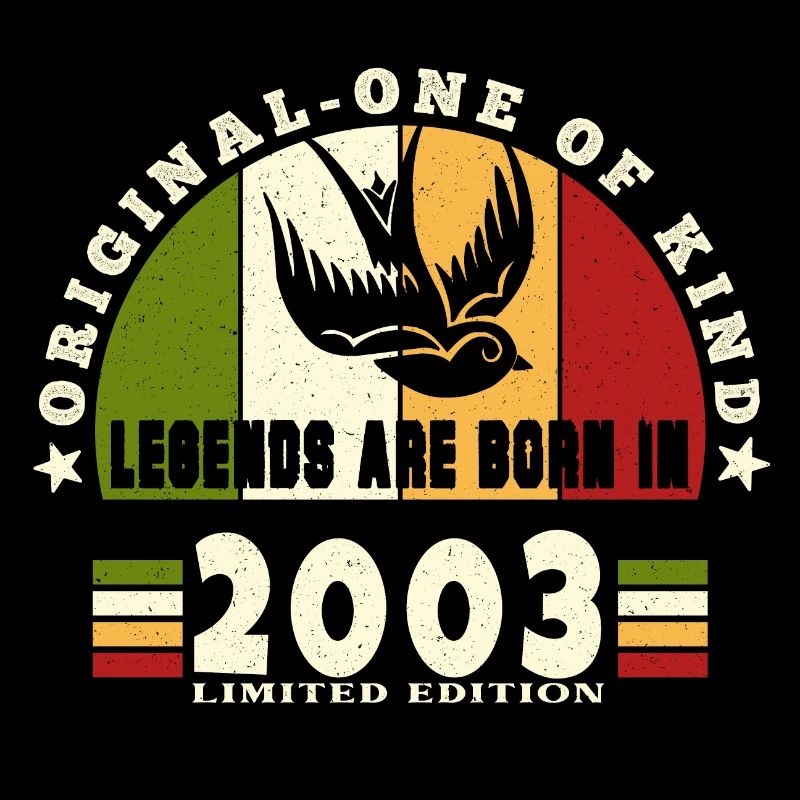 2003 Vintage Geburtstag Legende Geschenk
