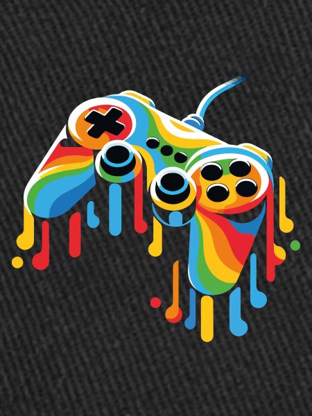 Schmelzender Gamecontroller