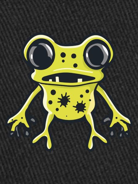 Frog Halloween Comic Funny