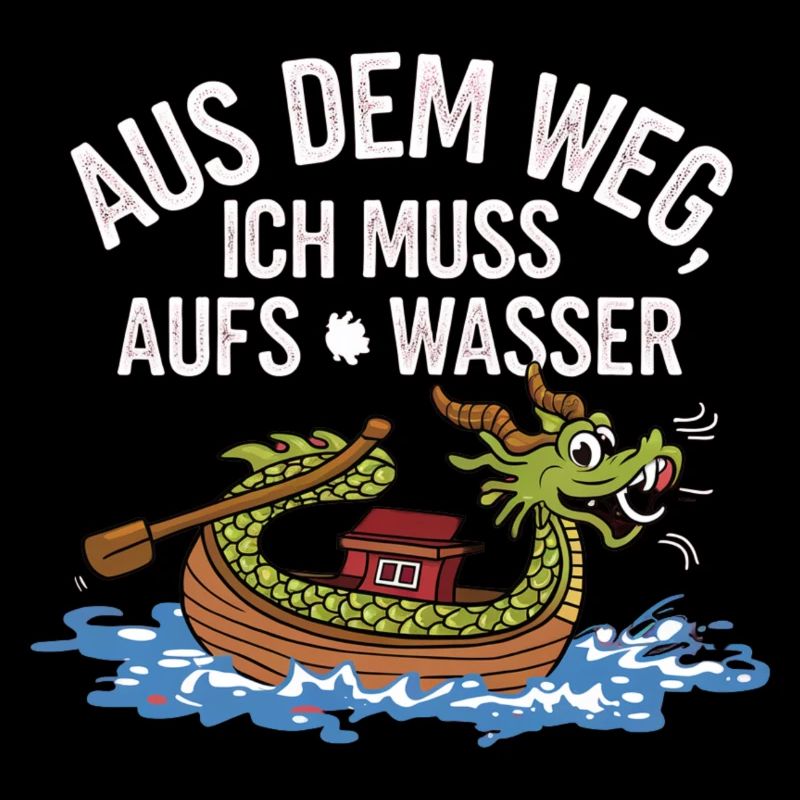 Aus dem Weg, ich muss aufs Wasser