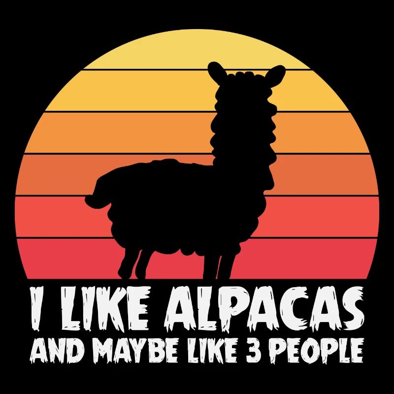 I Like Alpacas Funny Alpaca