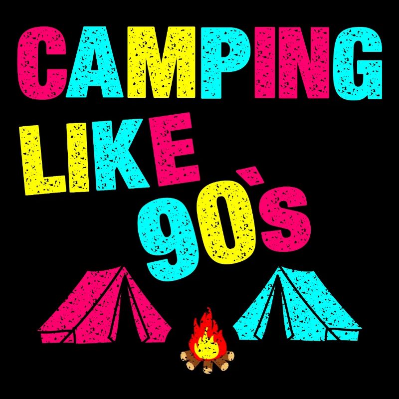90er Jahre Camping