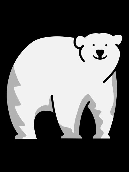 Ours blanc