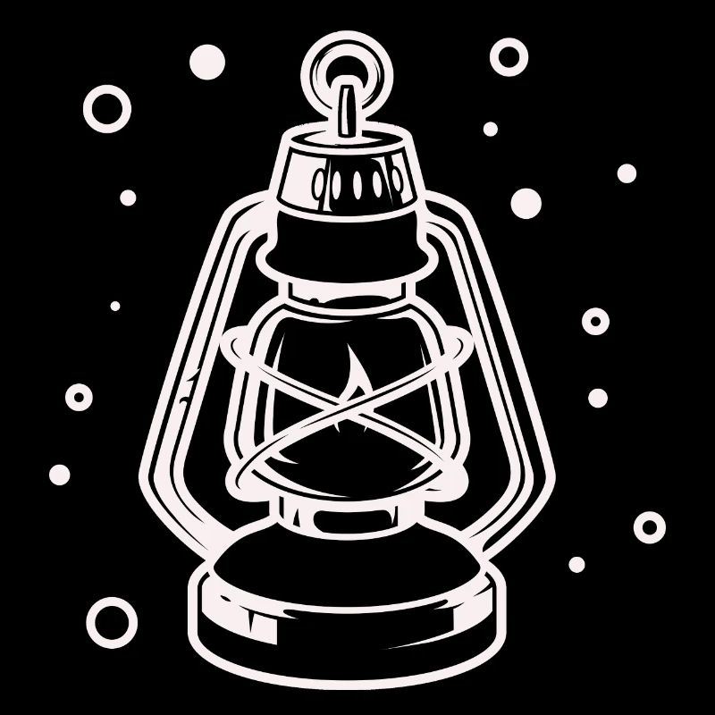 Nachtleuchte - Sturmlaterne Grubenlampe