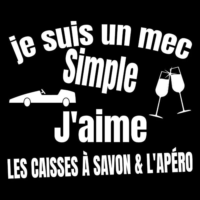 caisse à savon et apéro