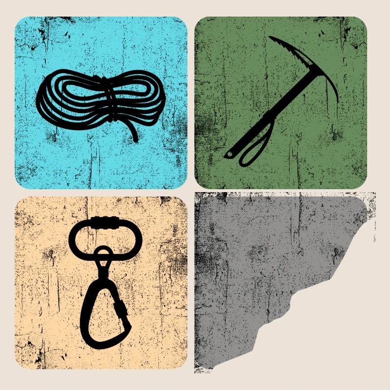 Klettern Bergsteiger Bergfex Eispickel