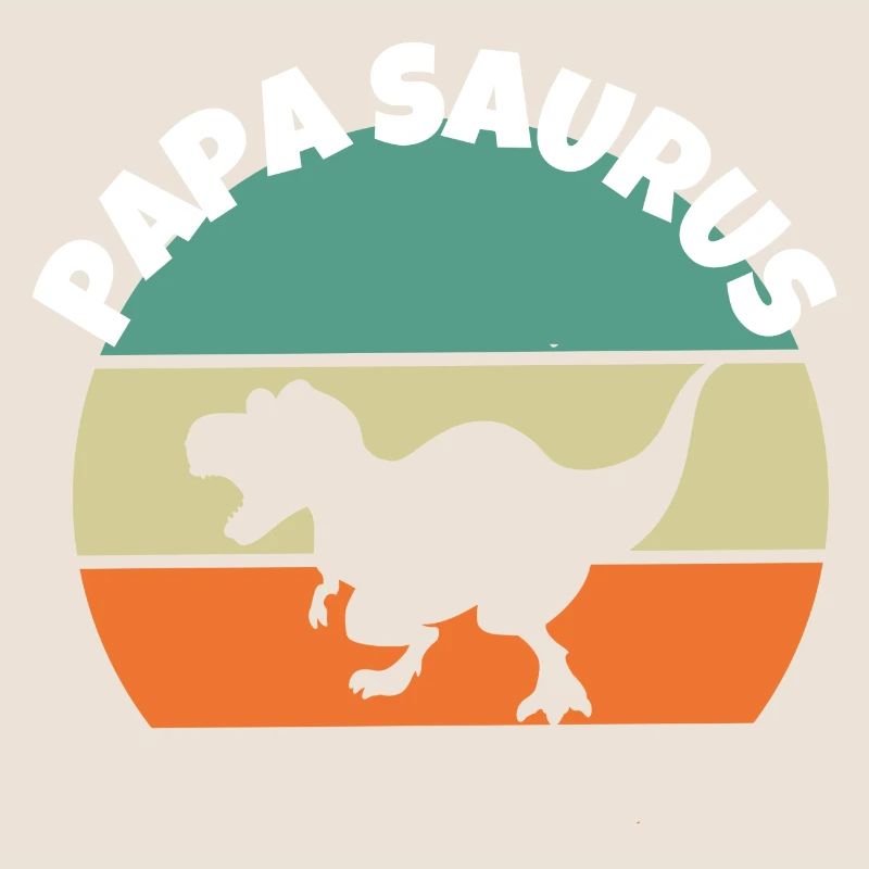 Papasaurus Dino Papa Father's Day Gift Dinosaur