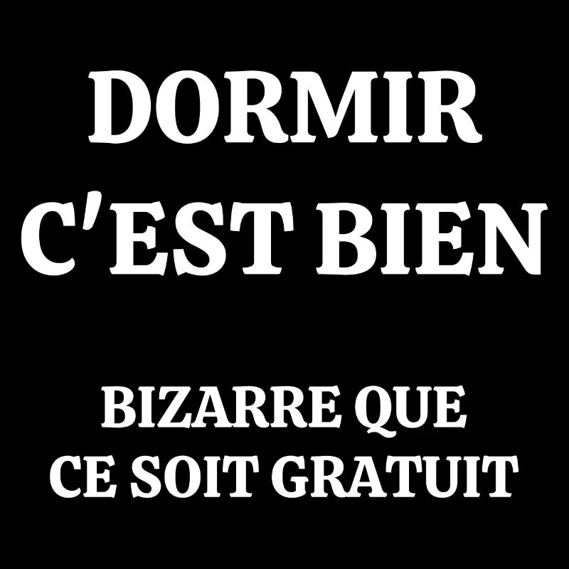 dormir c'est bien