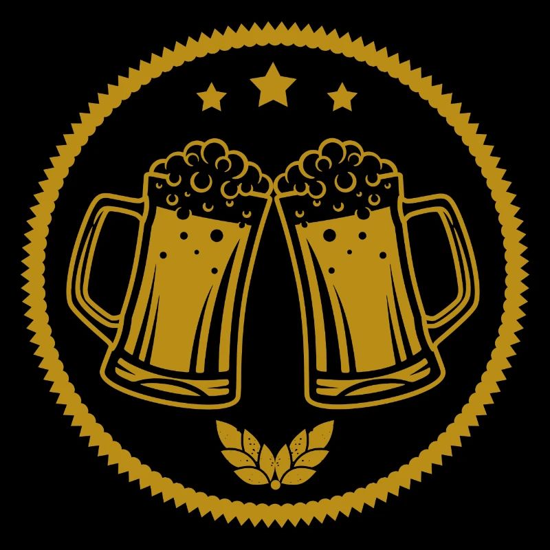 Bier - Beer / Bierkrug - Bierflasche Bierfass