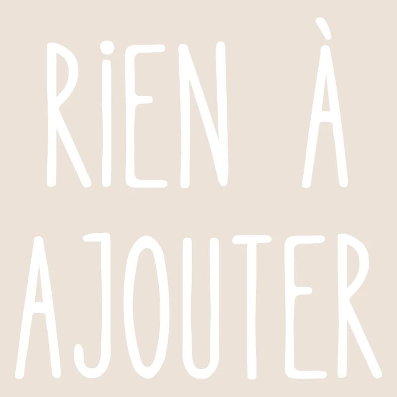 rien à ajouter