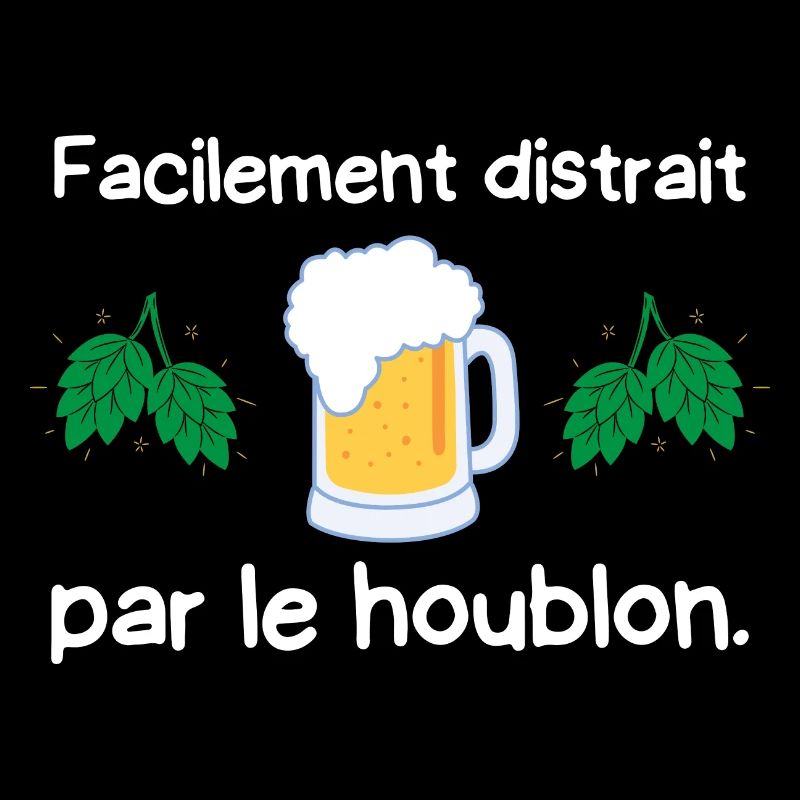 facilement distrait par le houblon