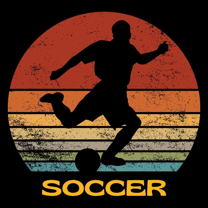 Conception illustrée de soccer